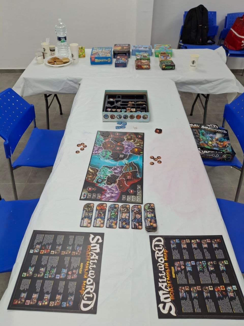 Game night at the Portal to the World of Games club